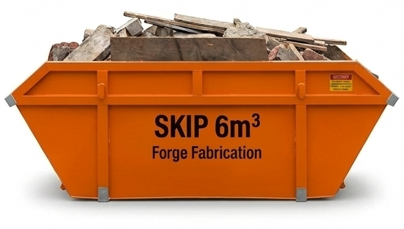 6m³ Heavy Commercial Skip